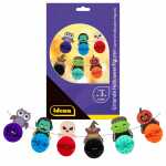 Idena Girlande Wabenball Figuren Halloween 300cm