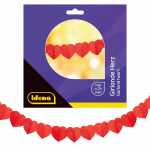 Idena Girlande Herz 17,8x16,5cm