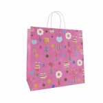 Idena Geschenktasche Kinder pink 28x28x15cm