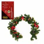 Idena Weihnachtsgirlande mit LED batteriebetrieben 6h...