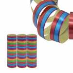 Idena Luftschlangen 18 Abrisse 5 Metallicfarben 4m 3...