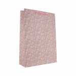 Idena Geschenktasche Blumen Kraftpapier 140g/m² pink...