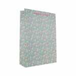 Idena Geschenktasche Blumen Kraftpapier 140g/m²...