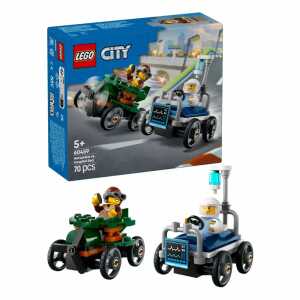 LEGO CITY Fahrzeuge Flugzeug vs. Krankenhausbett