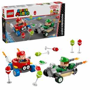 LEGO Super Mario Kart- Baby Mario vs. Baby Luigi