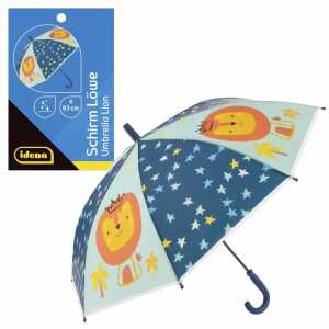 Idena Schirm Löwen Ø83x66cm 4064997501168