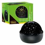 Idena LED Projektor Sternenhimmel 16,2x16,2x13cm