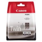 Tintenpatrone PGI-35BK Doppelpack f Canon Drucker, 2x ca...