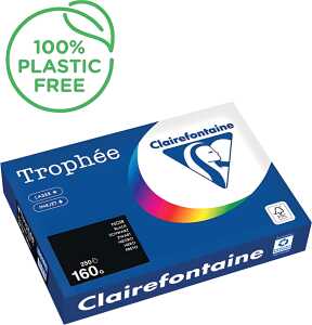 Kopierpapier Trophee, DIN A4, 160g/qm, 250 Blatt, schwarz