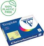 Kopierpapier Trophee, DIN A4, 160g/qm, 250 Blatt, hellgelb
