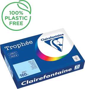 Kopierpapier Trophee, DIN A4, 160g/qm, 250 Blatt, eisblau