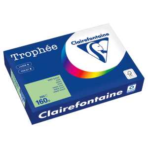 Kopierpapier Trophee, DIN A4, 160g/qm, 250 Blatt, grün