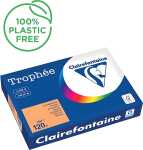 Kopierpapier Trophee, DIN A4, 120g/qm, 250 Blatt, mandarine
