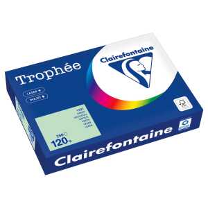Kopierpapier Trophee, DIN A4, 120g/qm, 250 Blatt, hellgrün
