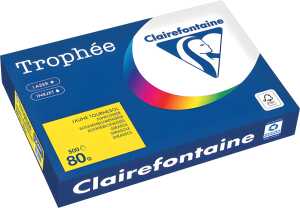 Kopierpapier Trophee, DIN A3, 80g/qm, 500 Blatt, sonnenblumengelb