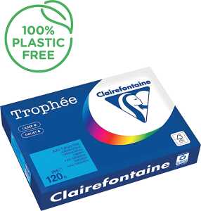 Kopierpapier Trophee, DIN A4, 120g/qm, 250 Blatt, karibiklblau