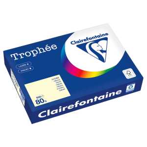 Kopierpapier Trophee, DIN A4, 80g/qm, 500 Blatt, sand