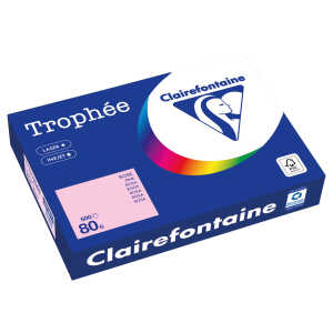 Kopierpapier Trophee, DIN A4, 80g/qm, 500 Blatt, rose