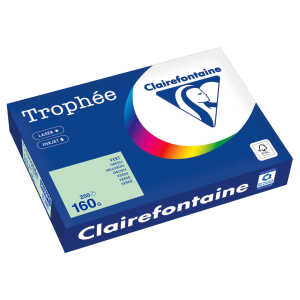 Kopierpapier Trophee, DIN A4, 160g/qm, 250 Blatt, hellgrün