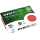 Kopierpapier, DIN A4, 80g/qm, 500 Blatt, Recycling, himbeerrot