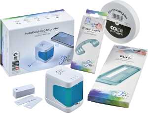Drucker e-mark mobil GO SET, brillante Drucke, hohe Auflösung,