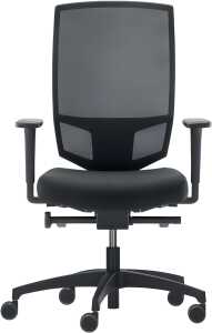 Drehstuhl AJ Just Evo mesh, 3D Move elastisch, schwarz