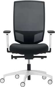 Drehstuhl AJ Just Evo mesh, 3D Move elastisch, weiß