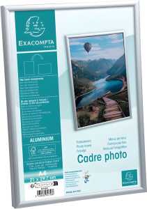 Aluminium-Fotorahmen, DIN A4, kristall, zum Aufhängen