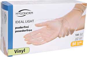 Vinylhandschuhe Ideal, transparent, Gr. 8/M, 100 Stück 4015544268591
