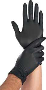 Nitrilhandschuhe Safe Light, puderfrei, schwarz, Gr. 6/XS, 100 Stück