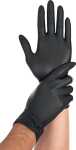 Nitrilhandschuhe Safe Light, puderfrei, schwarz, Gr....