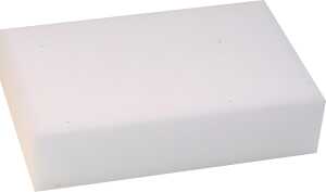 Schmutzradierer, Spezialschaum, 11 x 7 x 3 cm, weiß, 10 Stück