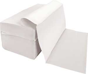 Handtuchpapier, 23 x 21 cm, V-Falz/ZZ-Falz, 16 Pack à 200 Blatt