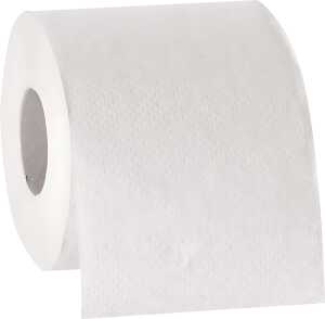 Toilettenpapier, 2-lagig, Recylingqualität, 250 Blatt/Rolle, 8 Rollen