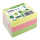 Haftnotiz, 75 x 75 mm, Brillant Mix g 100 Blatt/Block, 6 Blöcke,