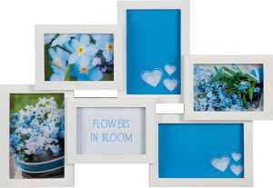 Bilderrahmen CLERMONT, 6- teilig, weiß