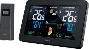 Wetterstation Premium, LED-Farbdisplay