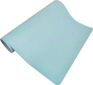 Schreibunterlage the flat mat, 800 x 400 mm, Kunststoff, hellblau