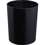 Sicherheitspapierkorb, Kunststoff, 13 Liter, schwarz