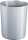 Sicherheitspapierkorb, Kunststoff, 13 Liter, silber
