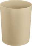 Sicherheitspapierkorb, Aluminium-Einsatz, 13 Liter, beige