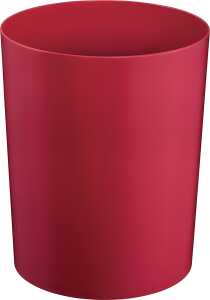Sicherheitspapierkorb, Aluminium-Einsatz, K 13 Liter, bordeaux