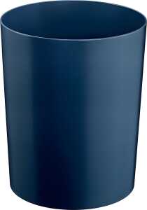 Sicherheitspapierkorb, Aluminium-Einsatz, 13 Liter, blau