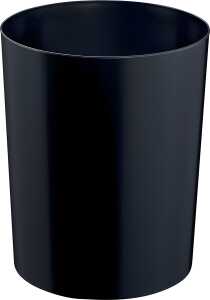 Sicherheitspapierkorb, Aluminium-Einsatz, 13 Liter, schwarz