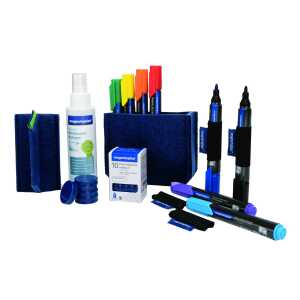 Whiteboard Essentials Kit, blau