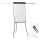 Flipchart pro tripod, Whiteboard-Oberfläche lackierter Stahl,