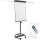 Flipchart pro tripod, Whiteboard-Oberfläche lackierter Stahl, Rundfuß