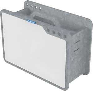 Playboard Toolbox 42 x 28 x 18 cm, magneti Whiteboard-Oberfläche, grau