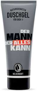 Duschgel 200ml, Zitrusduft mit Holznote, Motiv Mann Kann