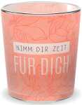 Teelicht, mit Grußfeld für persönliche...
